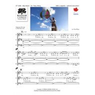 Wau Bulan SAB choral sheet music cover Thumbnail